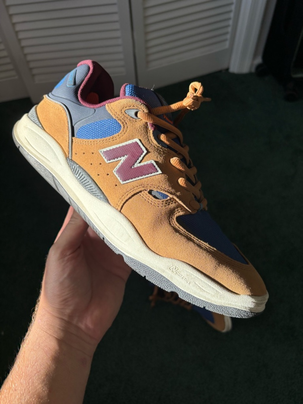 NEW BALANCE TIAGO LEMOS X NUMERIC 1010 'TAN NAVY'